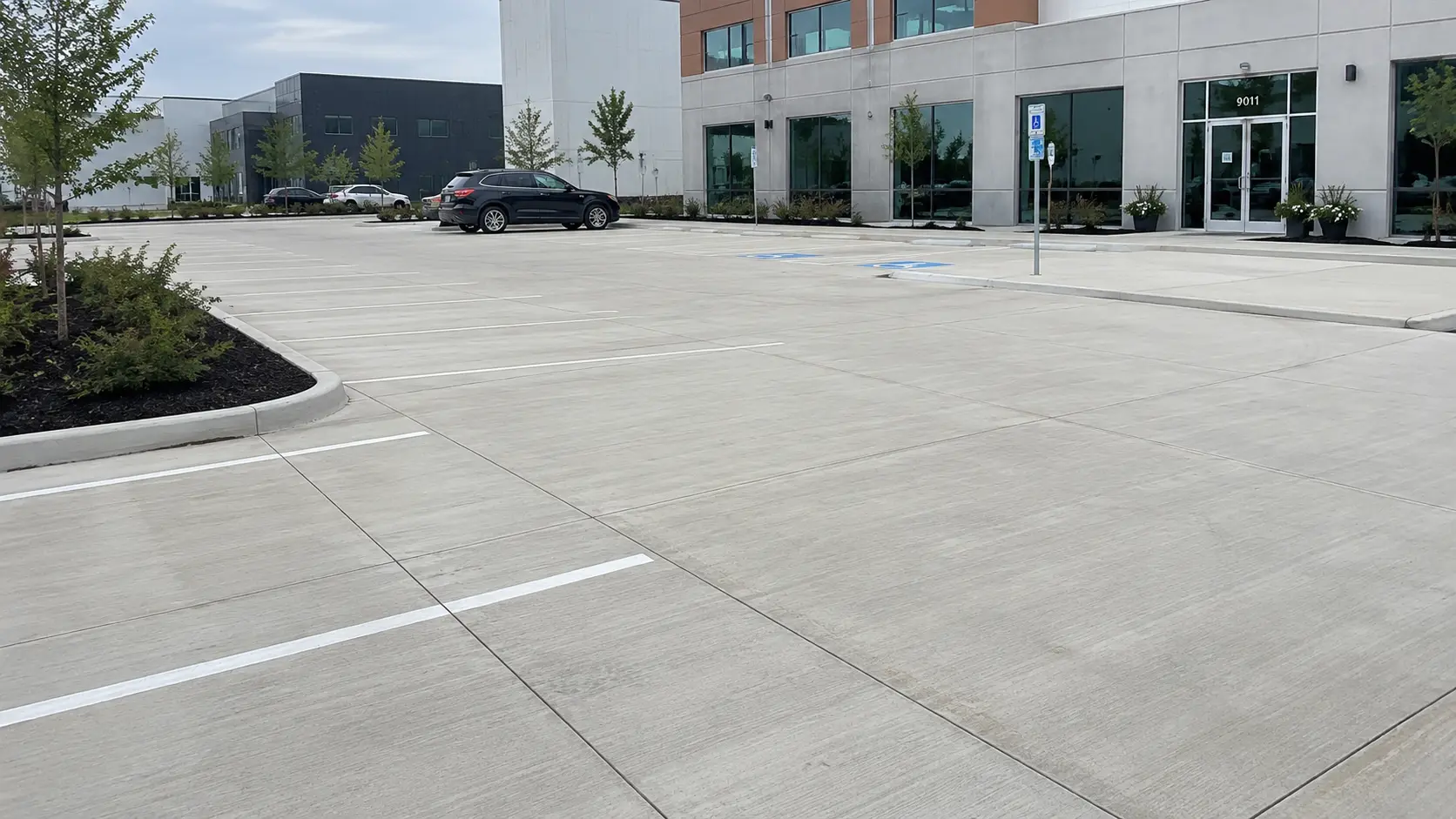 stationnement commercial beton stationnement commercial beton